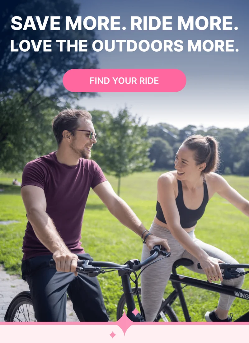 SAVE MORE. RIDE MORE.&nbsp;LOVE THE OUTDOORS MORE.