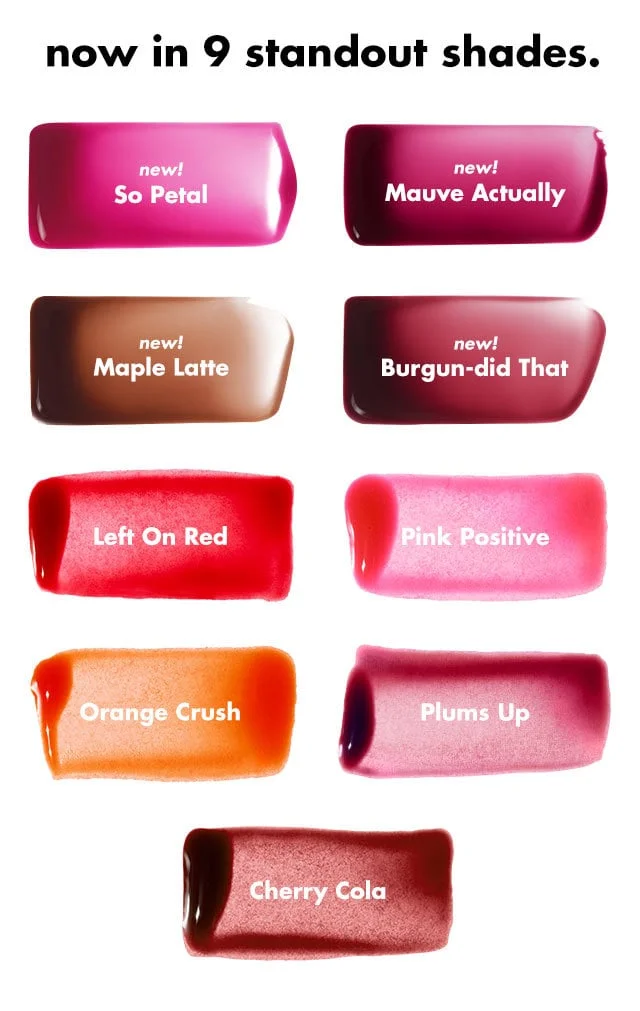 now in 9 standout shades.