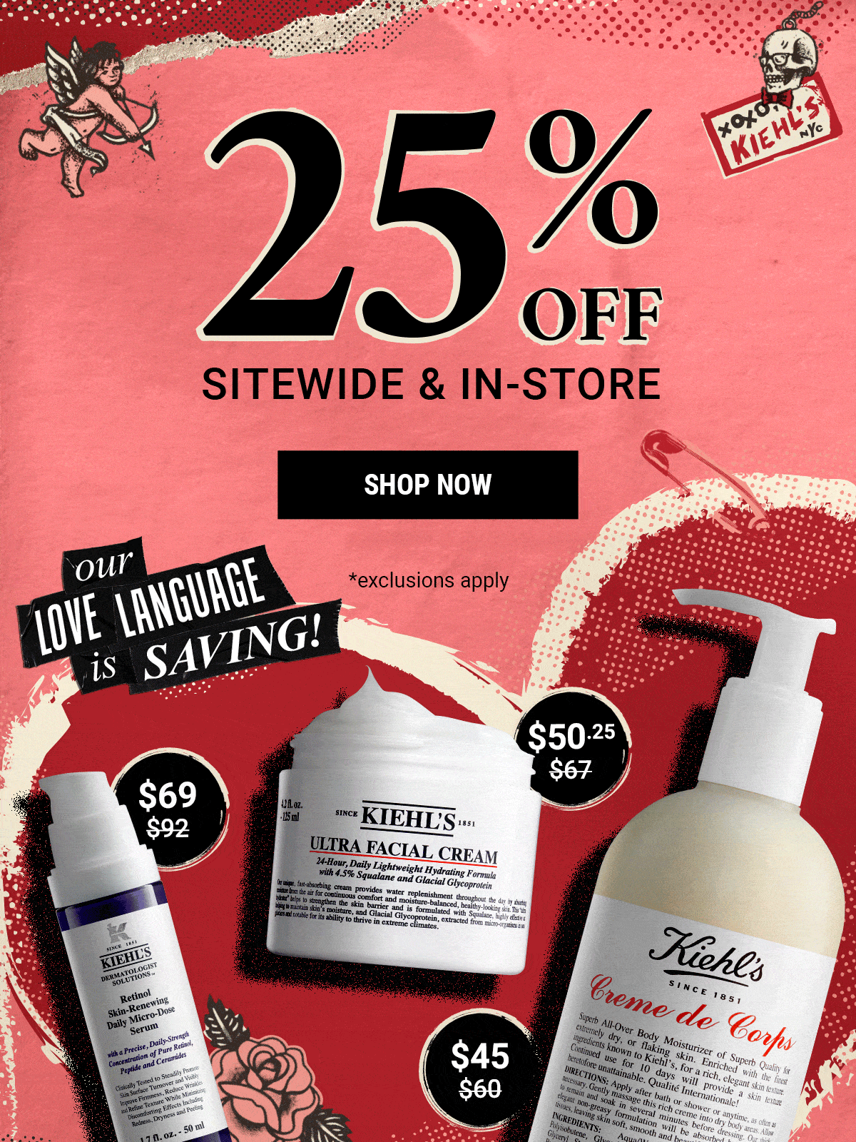 25% OFF Sitewide & In-Store