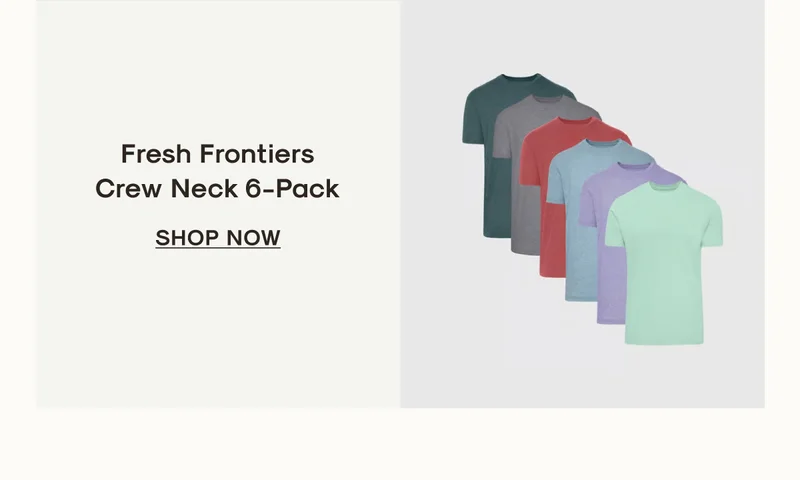 fresh frontiers crew 6pack