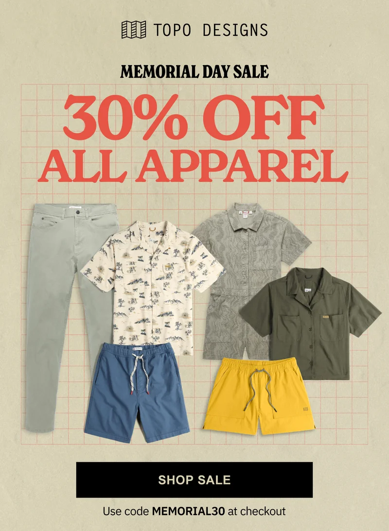 Memorial Day Sale