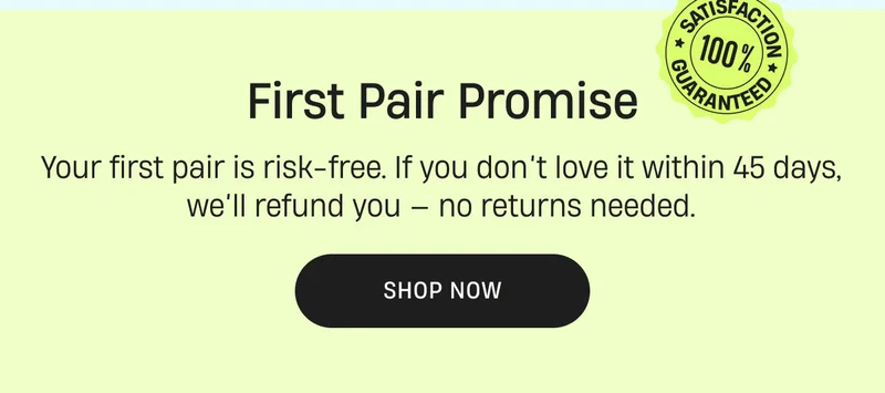 First Pair Promise | Shop Now