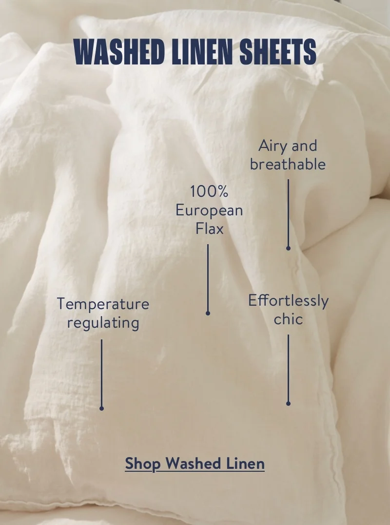 Washed Linen Sheets