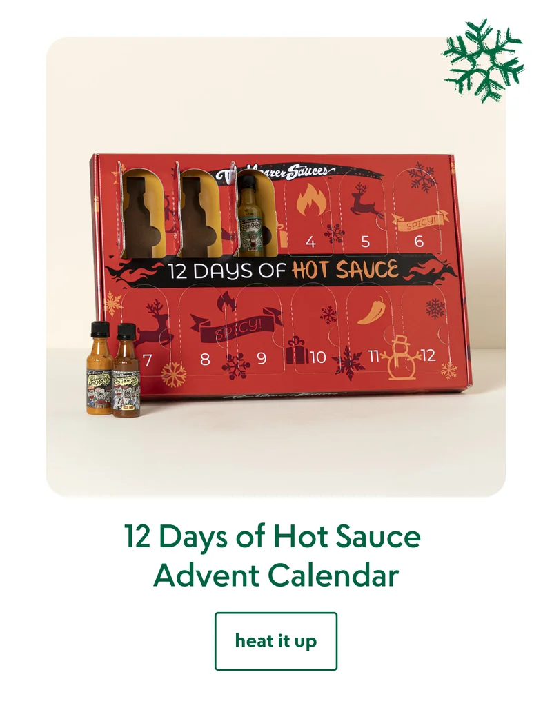 12 Days of Hot Sauce Advent Calendar