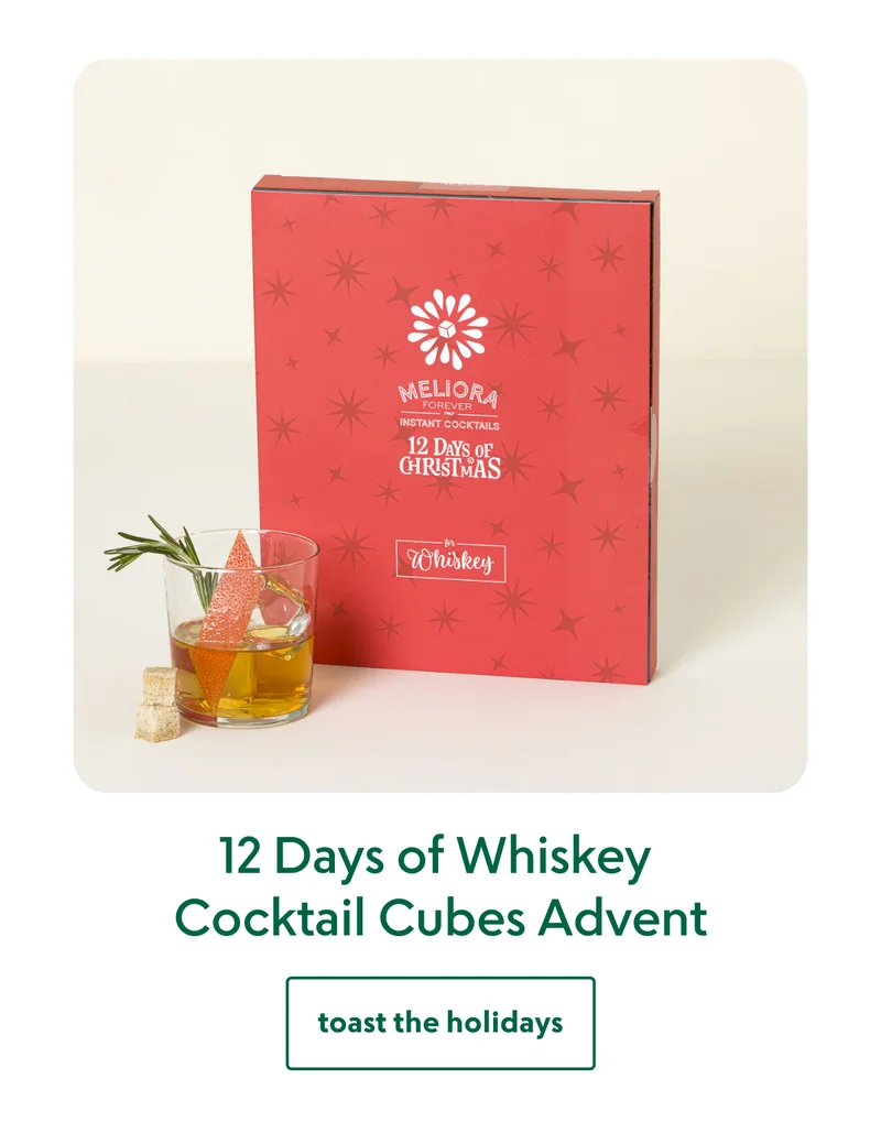 12 Days of Whiskey Cocktail Cubes Advent