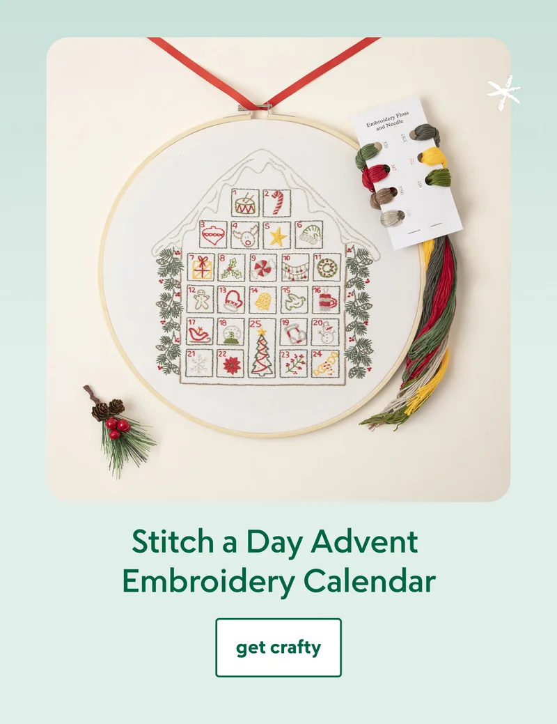 Stitch a Day Advent Embroidery Calendar