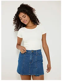 Women's Pleated Mini Skirt