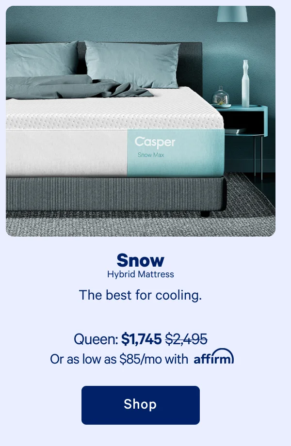 Snow Hybrid Mattress >> Shop now >>