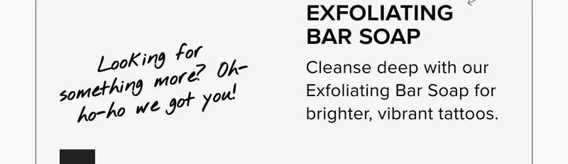 exfoliating bar soap