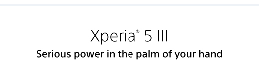 Xperia(R) PRO I. Tailor-made for imaging professionals
