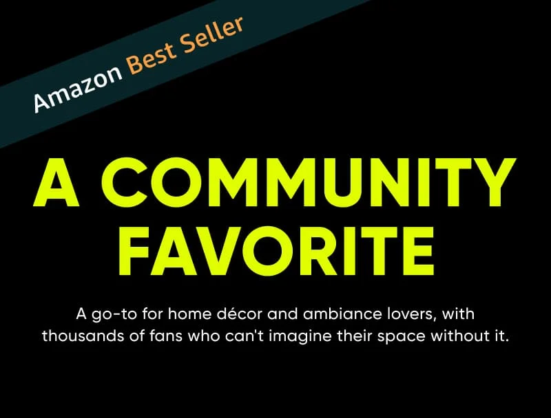 an image of a black background with a yellow text that reads a community favorite