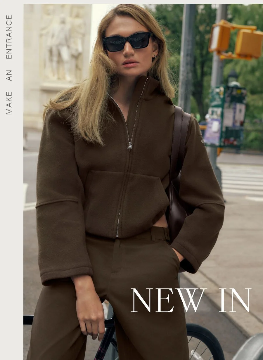 MAKE AN ENTRANCE. NEW IN