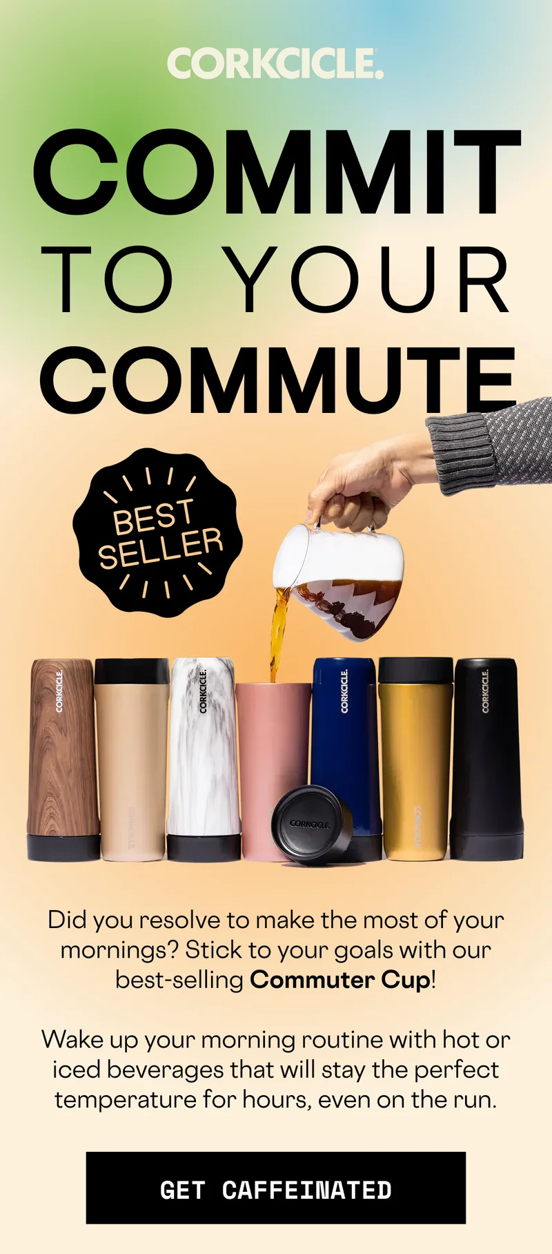 Upgrade your morning routine with the Commuter Cup