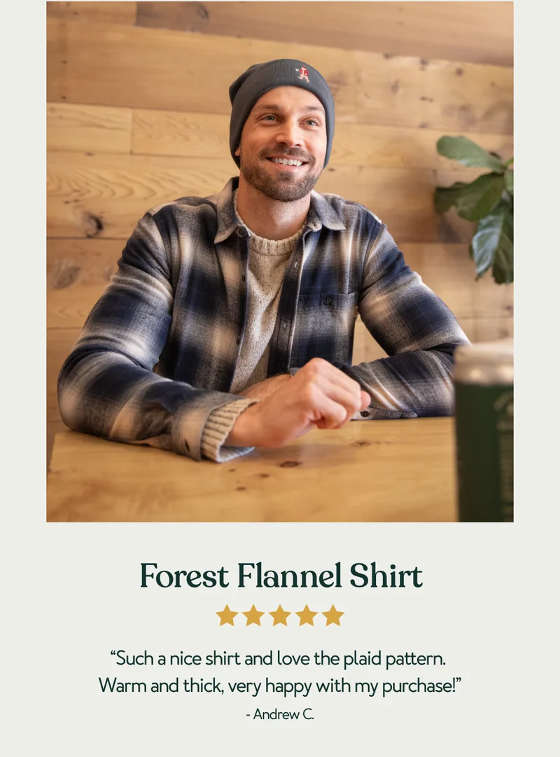 Forest Flannel Shirt
