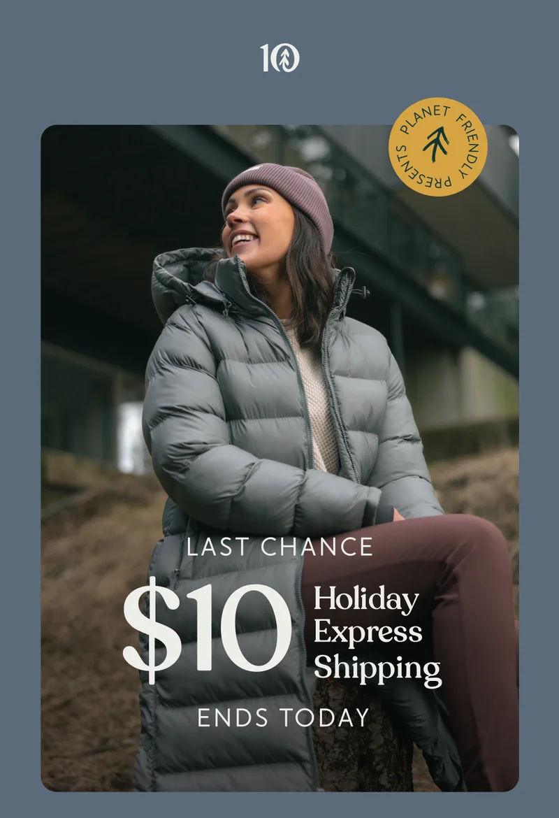 Last Chance: $10 Holiday Express Shipping: Ends Today