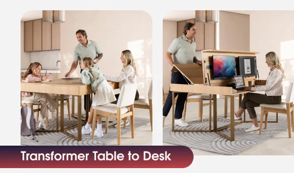Transformer Table to Desk