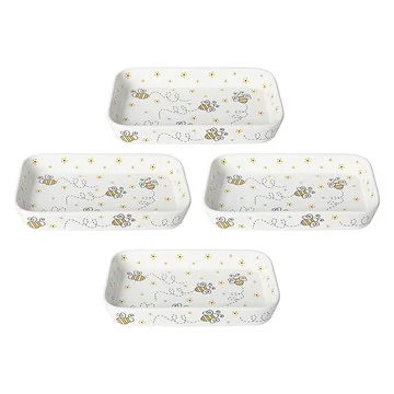 Temp-tations Set of (4) Stoneware Micro Bakers