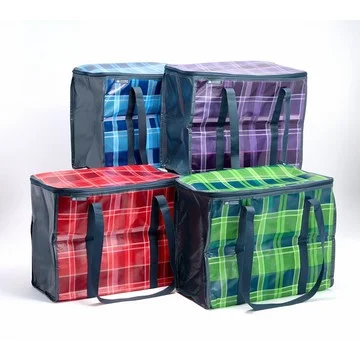 California Innovations S/4 Zip Top Insulated Super Shopper Totes