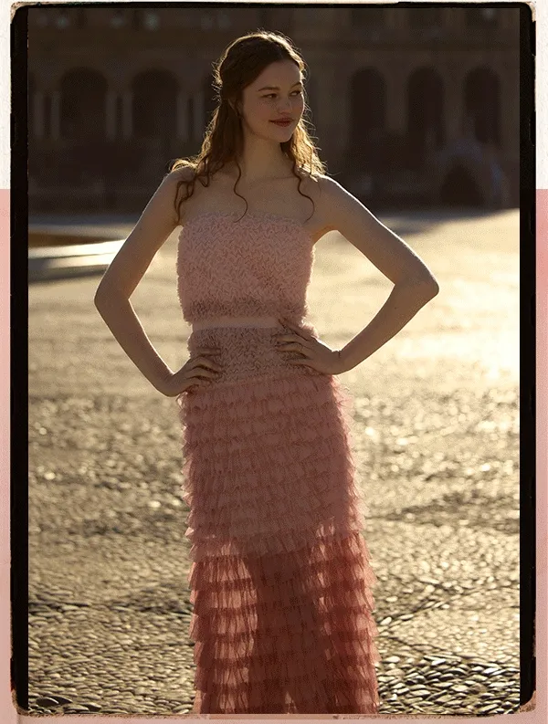 Pink dress