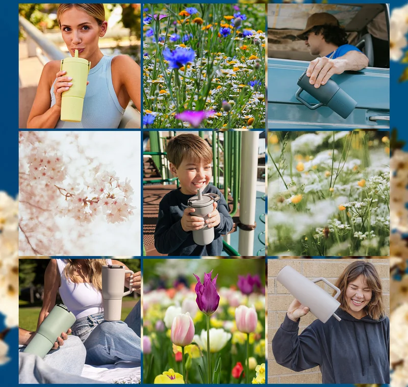 Spring Image Collage