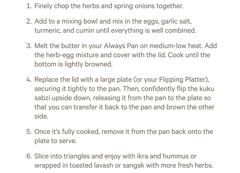 Recipe