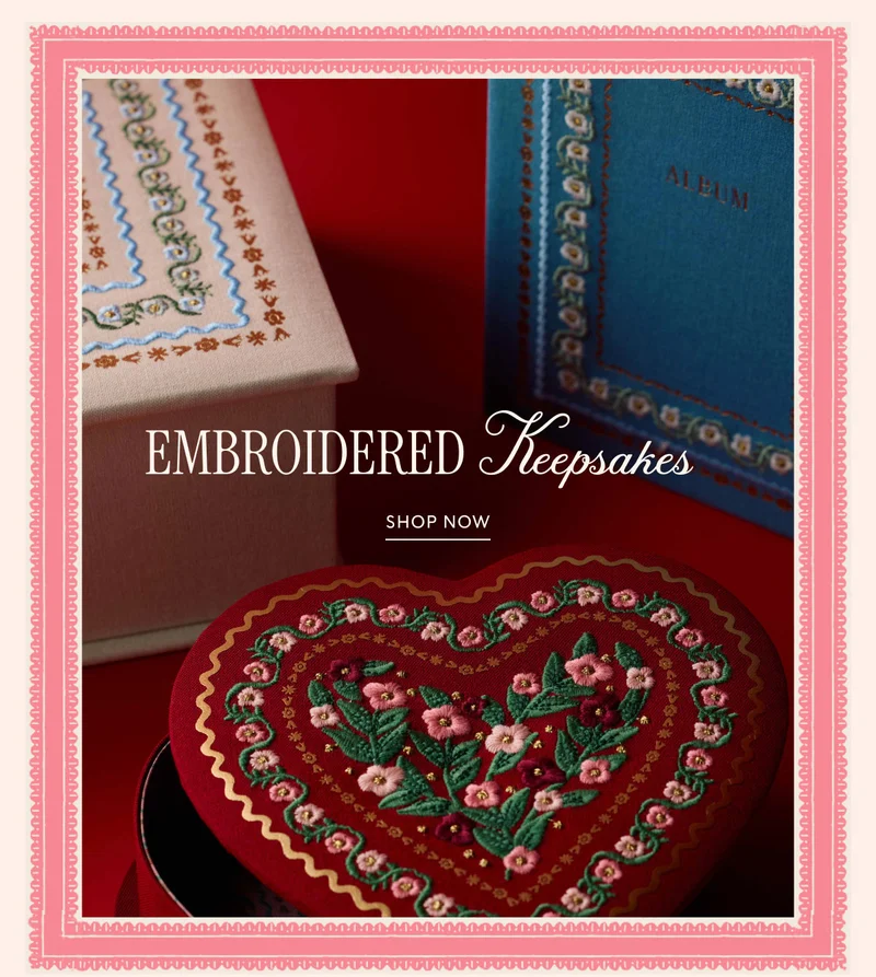 Embroidered Keepsakes Shop now