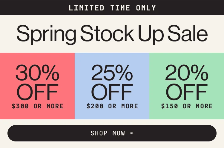 IMAGE-SPRING TIERED PROMO
