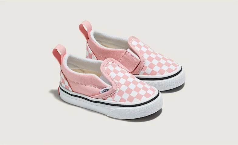 Toddler Classic Slip-On V Checkerboard Shoe