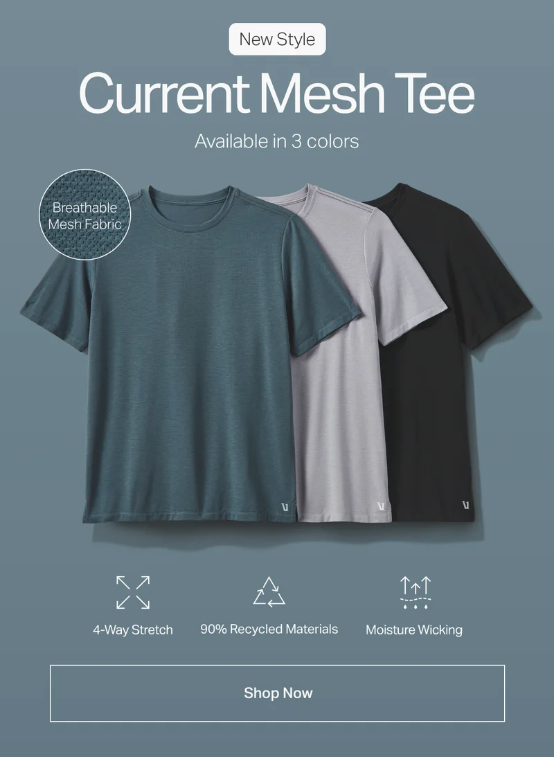 Current Mesh Tee