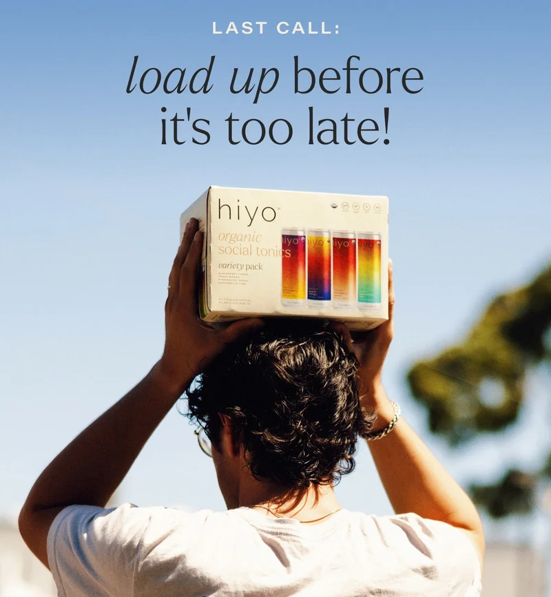 last call: load up before it's too late!