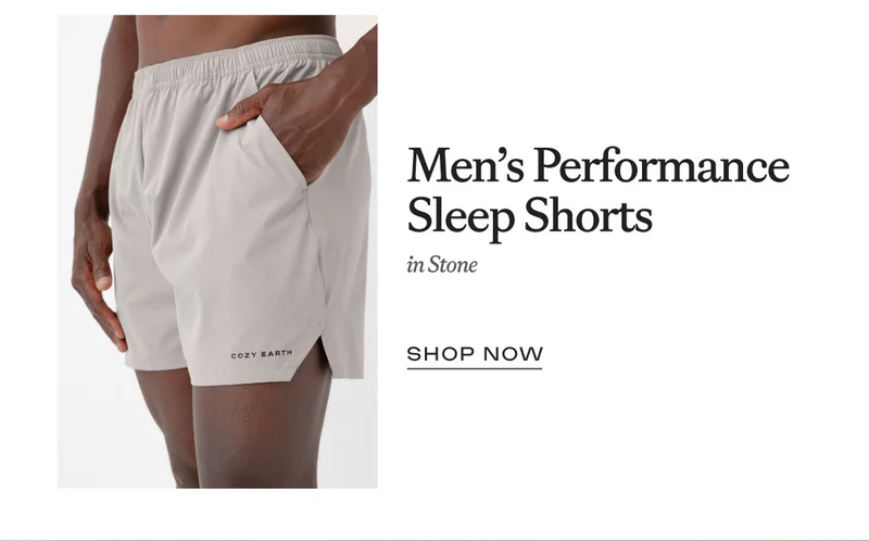 Men's Performance Sleep Short - Shop Now Men's Performance Sleep Short - Shop Now