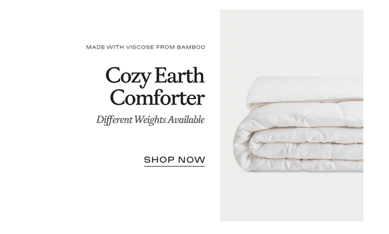 Cozy Earth Comforter - Shop Now Cozy Earth Comforter - Shop Now