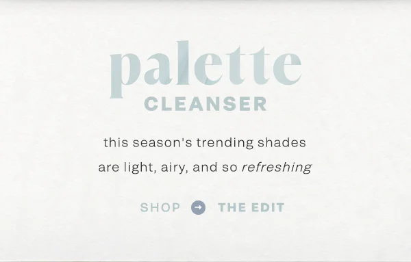 Shop The Edit