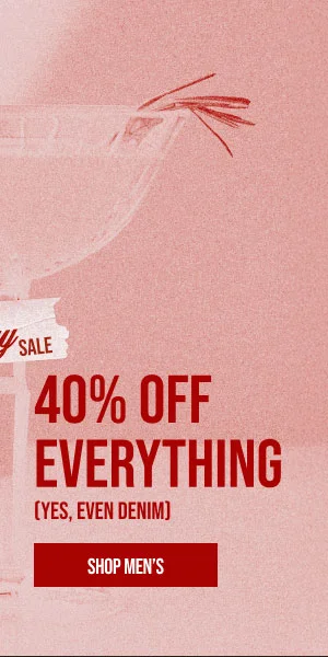 40% off Sitewide Shop Men's