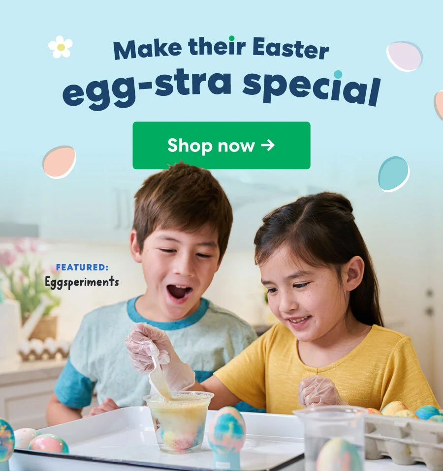 Make their Easter egg-stra special!