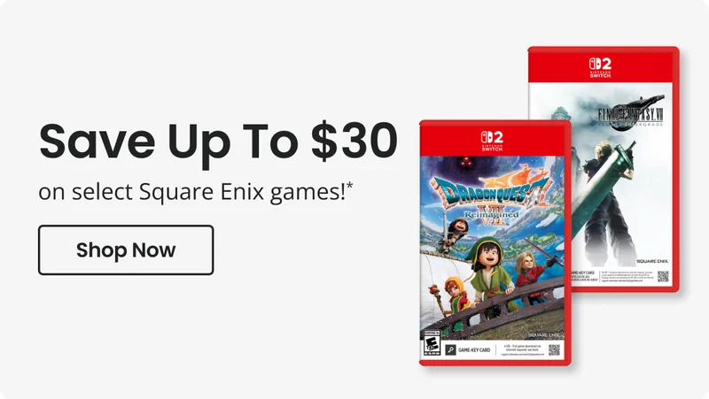 Save Up To $30 on select Square Enix games!* | Shop Now