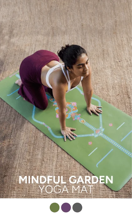 Mindful Garden Yoga Mat