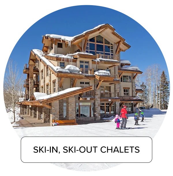 Experience the ultimate ski getaway in a private chalet with slopeside access and breathtaking mountain views.