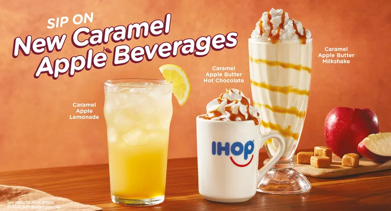 SIP ON NEW CARAMEL APPLE&nbsp;BEVERAGES