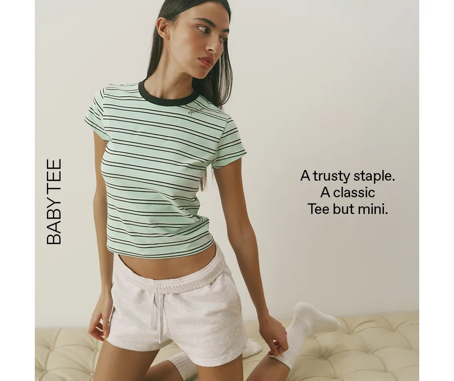 Find your favourite silhouette: Baby Tee