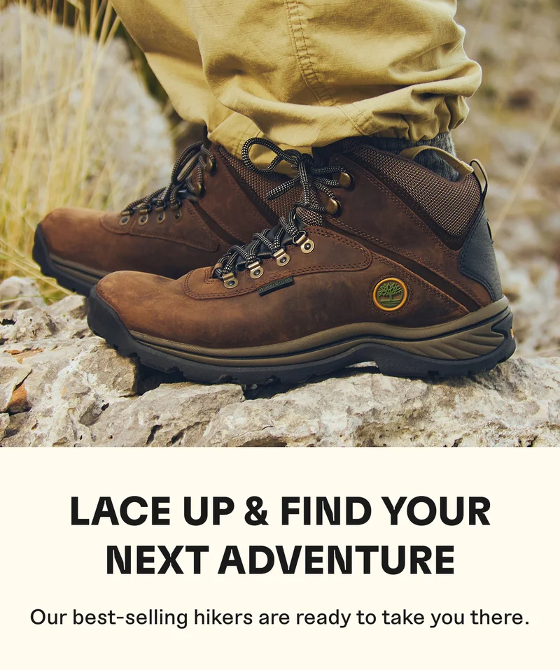 Lace up & find your next adventure. Our best-selling hikers are ready to take you there.