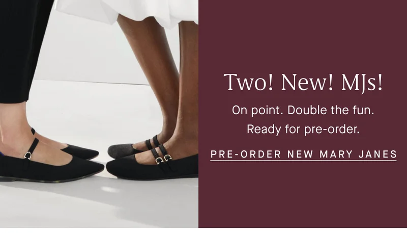 Two! New! MJs! On point. Double the fun. Ready for pre-order. PRE-ORDER NEW MARY JANES Two! New! MJs! On point. Double the fun. Ready for pre-order. PRE-ORDER NEW MARY JANES