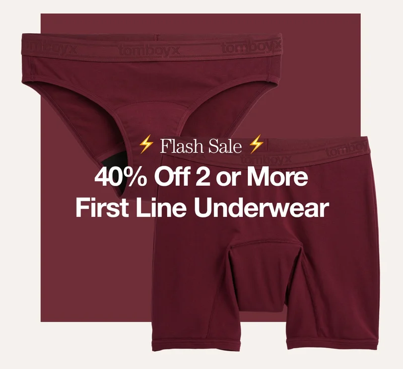 40% Off 2 or More First Line Underwear