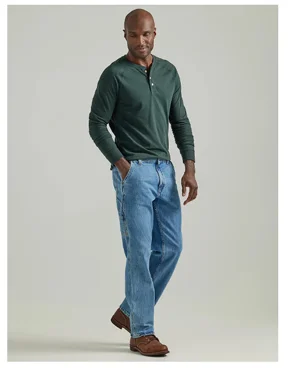 Men's Legendary Workwear Loose Fit Carpenter Jean Solo Blue