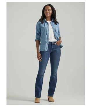 Women's Legendary Regular Bootcut Jean Compass