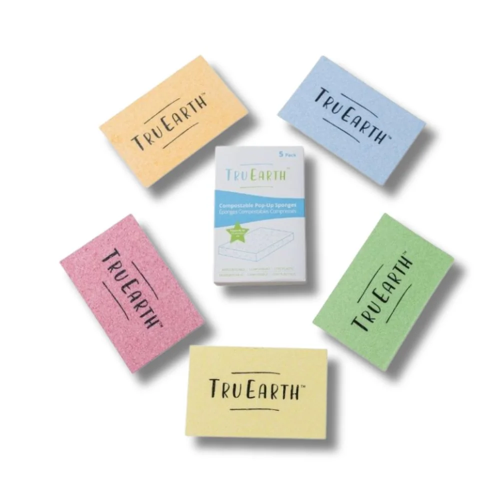 Image of Tru Earth Compostable Pop-Up Sponges - 5 Pack
