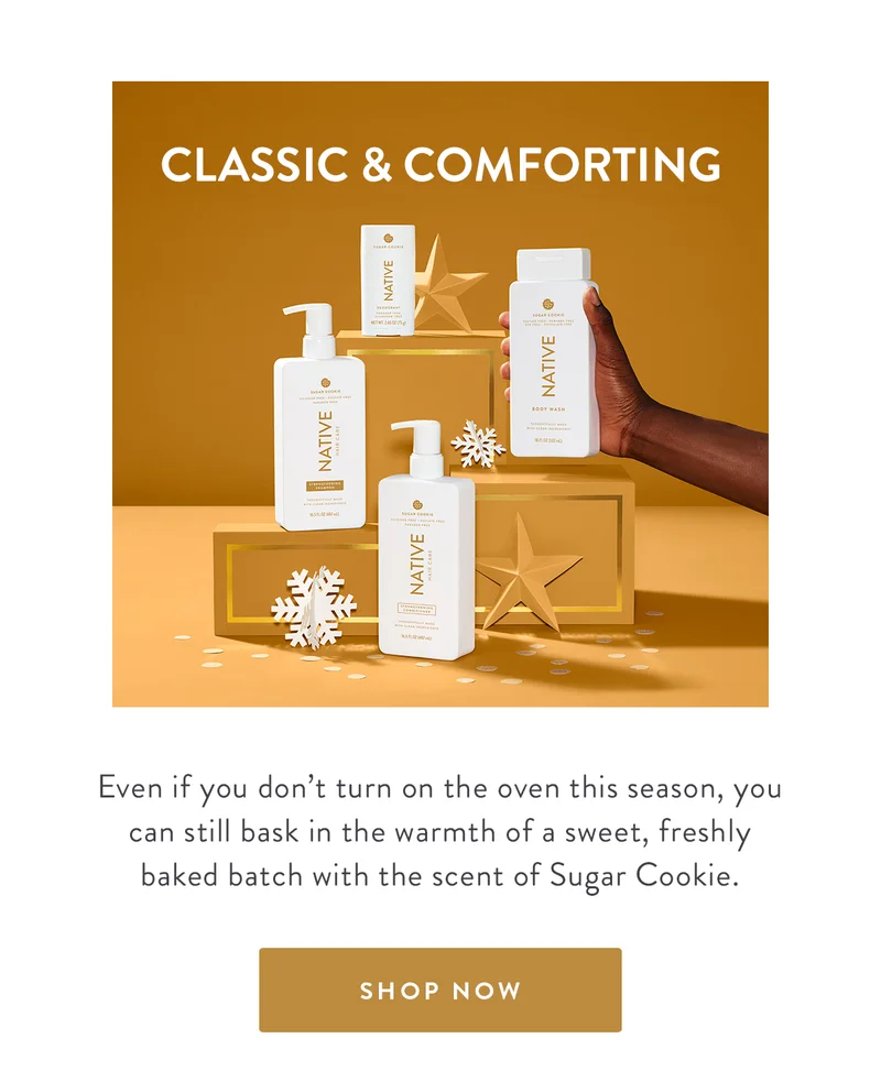CLASSIC & COMFORTING | Even if you don't turn on the oven this season, you can still bask in the warmth of a sweet, freshly baked batch with the scent of Sugar Cookie. | SHOP NOW