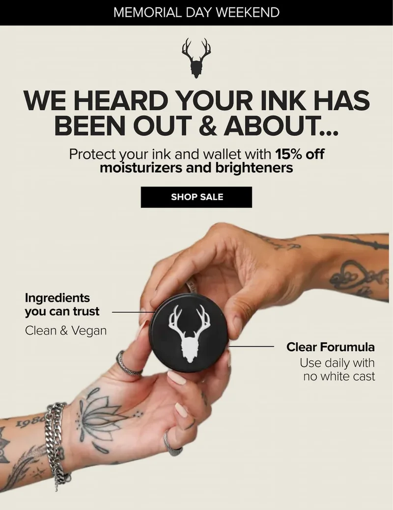 we heard your ink has been out & about