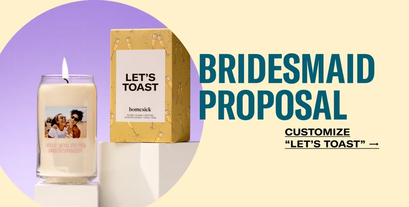 Bridesmaid proposal | Customize "Let's Toast"