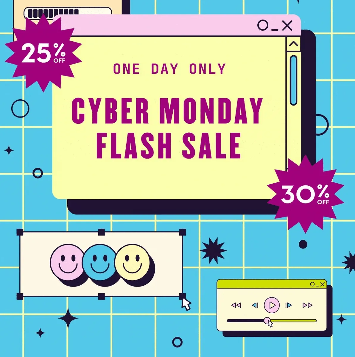 ONE DAY ONLY | CYBER MONDAY FLASH SALE